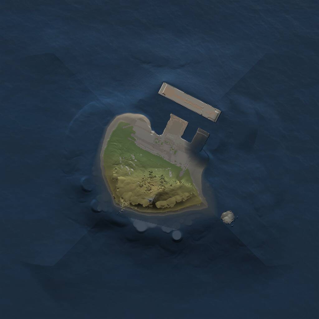 Rust Map: Procedural Map, Size: 1000, Seed: 300882769, 2 Monuments