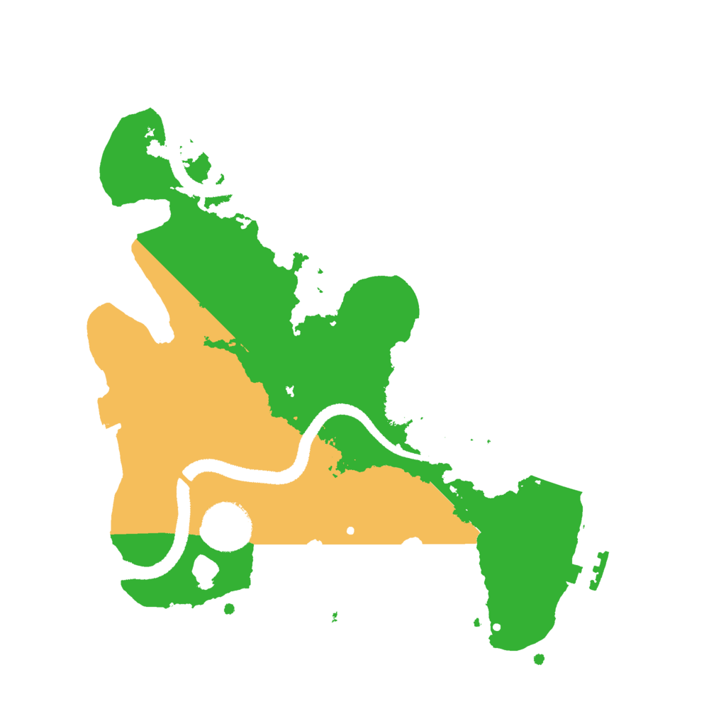 Biome Rust Map: Procedural Map, Size: 2700, Seed: 1765972873