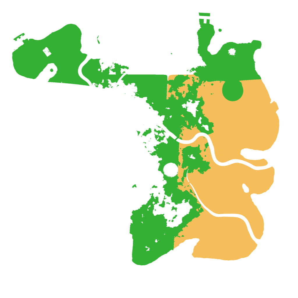 Biome Rust Map: Procedural Map, Size: 3750, Seed: 63915420