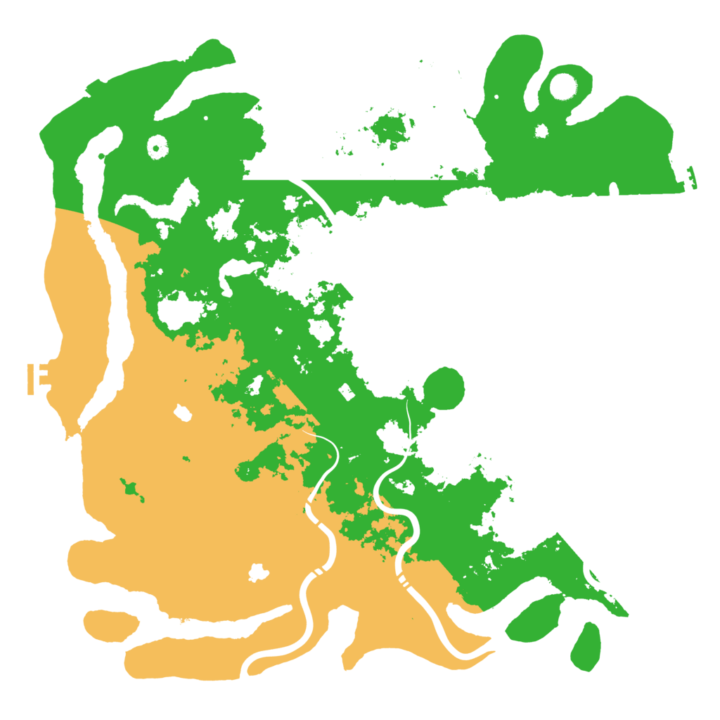 Biome Rust Map: Procedural Map, Size: 4700, Seed: 837538631