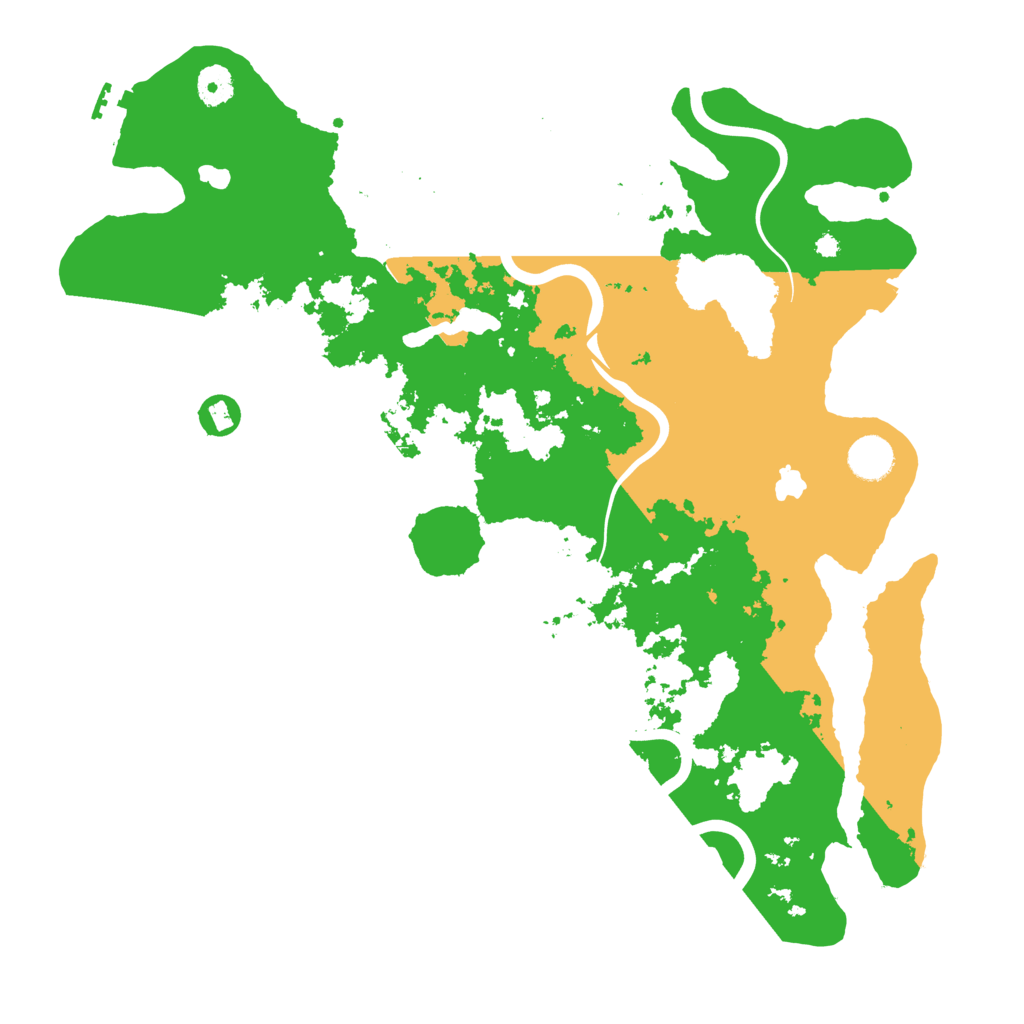 Biome Rust Map: Procedural Map, Size: 4000, Seed: 1123250484