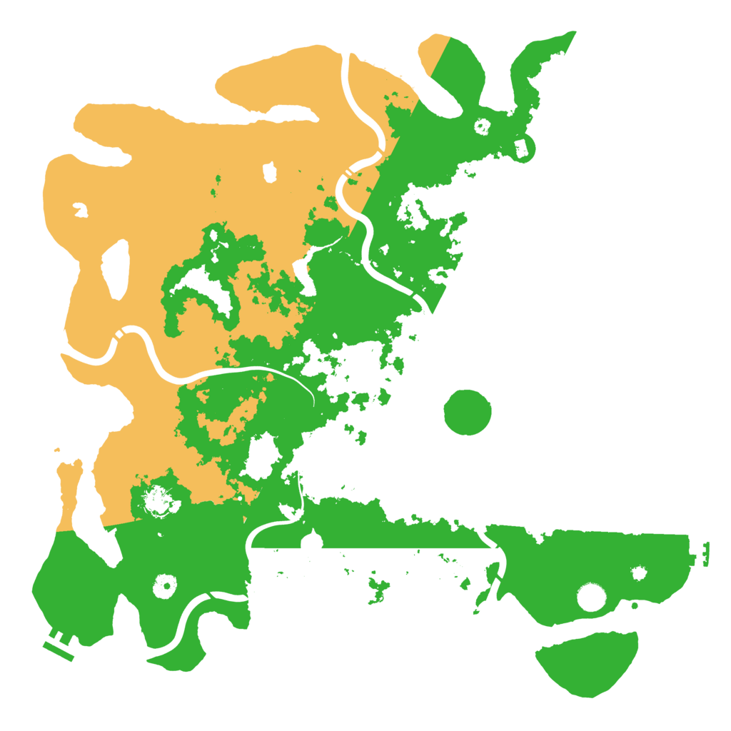 Biome Rust Map: Procedural Map, Size: 4500, Seed: 508893024