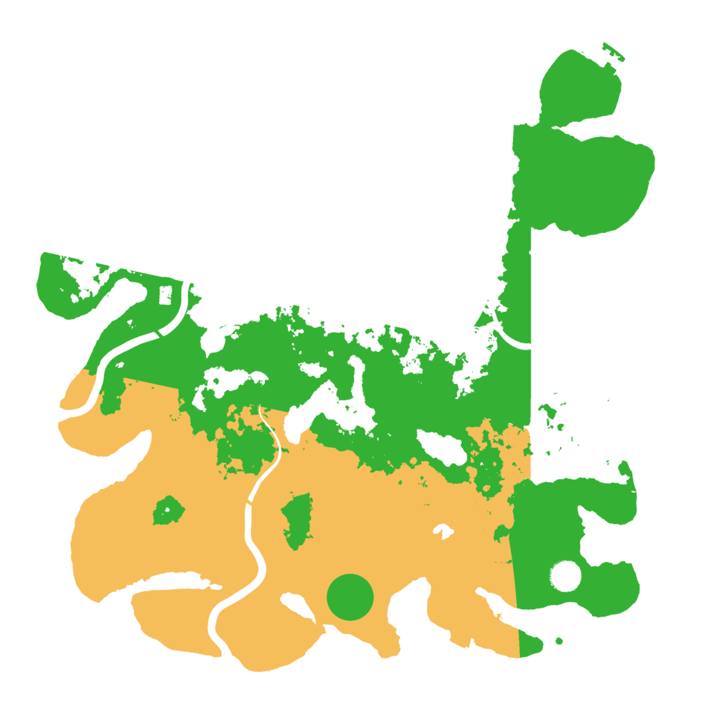 Biome Rust Map: Procedural Map, Size: 4000, Seed: 598272545