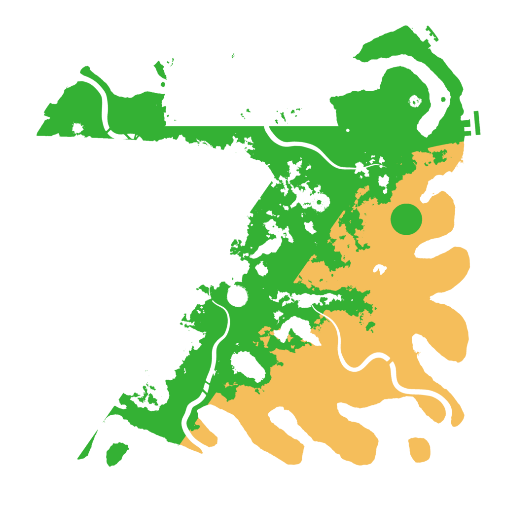 Biome Rust Map: Procedural Map, Size: 4250, Seed: 1721084454
