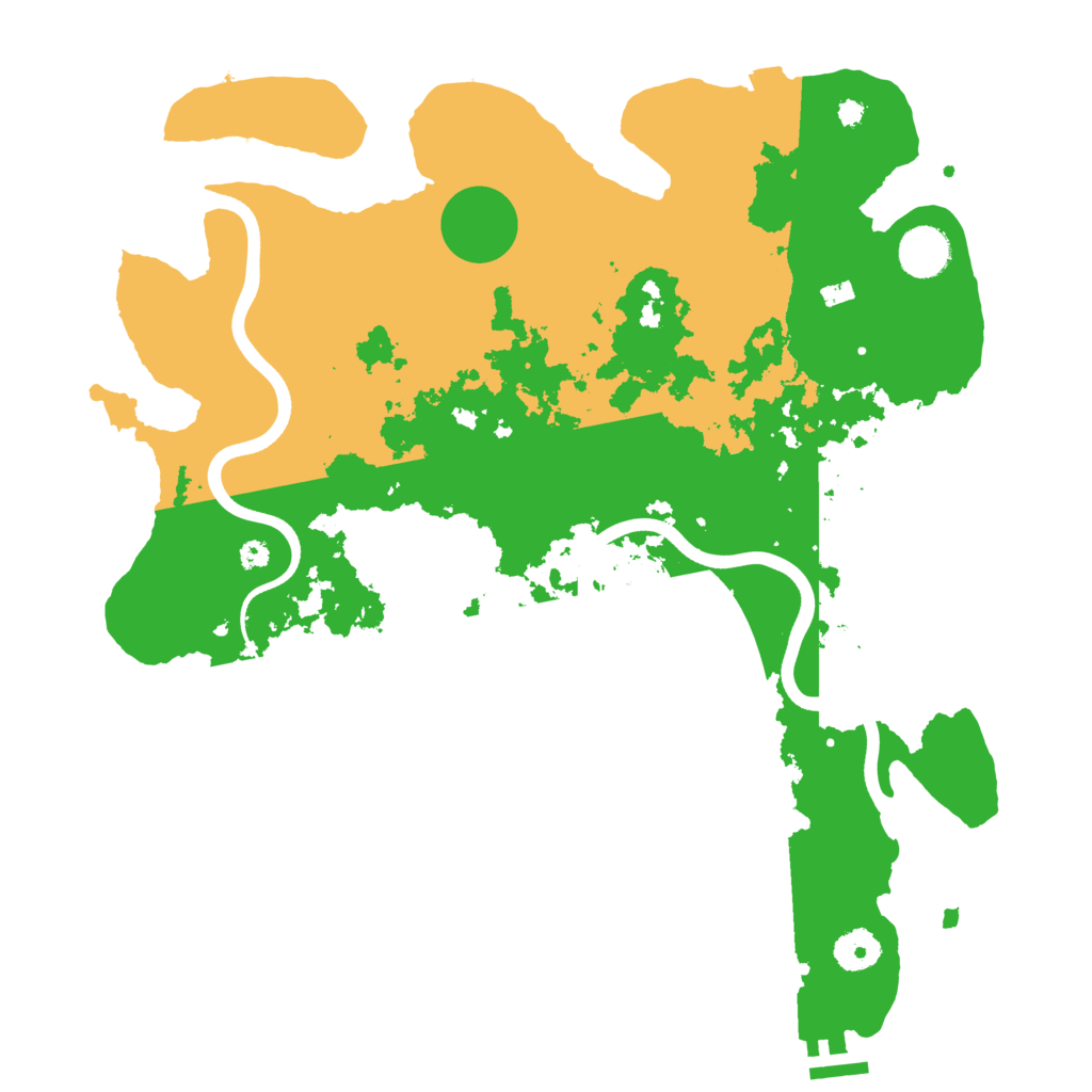 Biome Rust Map: Procedural Map, Size: 3750, Seed: 302633758