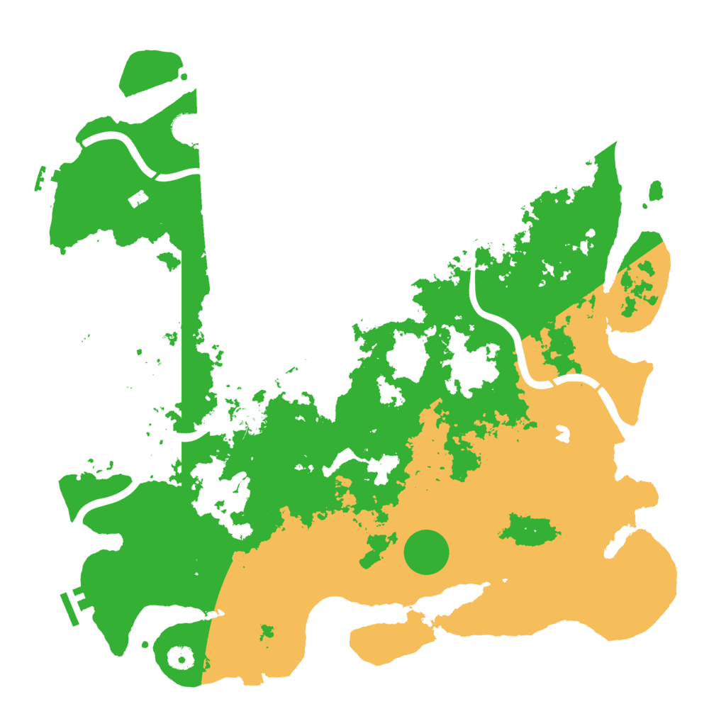 Biome Rust Map: Procedural Map, Size: 4250, Seed: 18122025