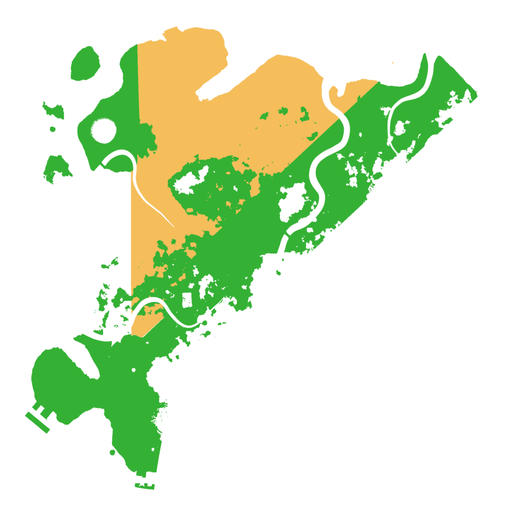 Biome Rust Map: Procedural Map, Size: 3750, Seed: 1714419308