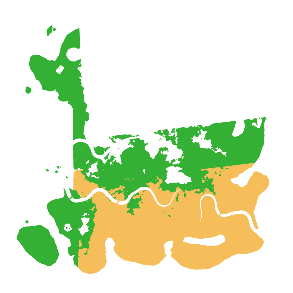 Biome Rust Map: Procedural Map, Size: 3750, Seed: 307782503