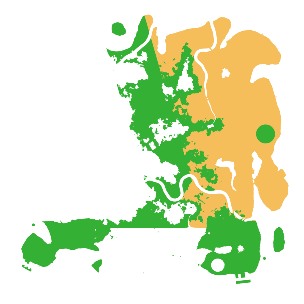 Biome Rust Map: Procedural Map, Size: 4250, Seed: 1939878208