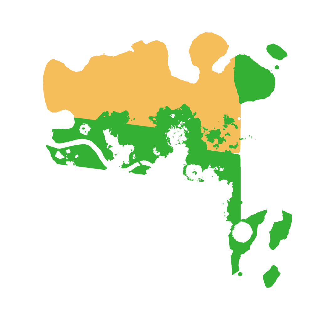 Biome Rust Map: Procedural Map, Size: 3000, Seed: 367187133