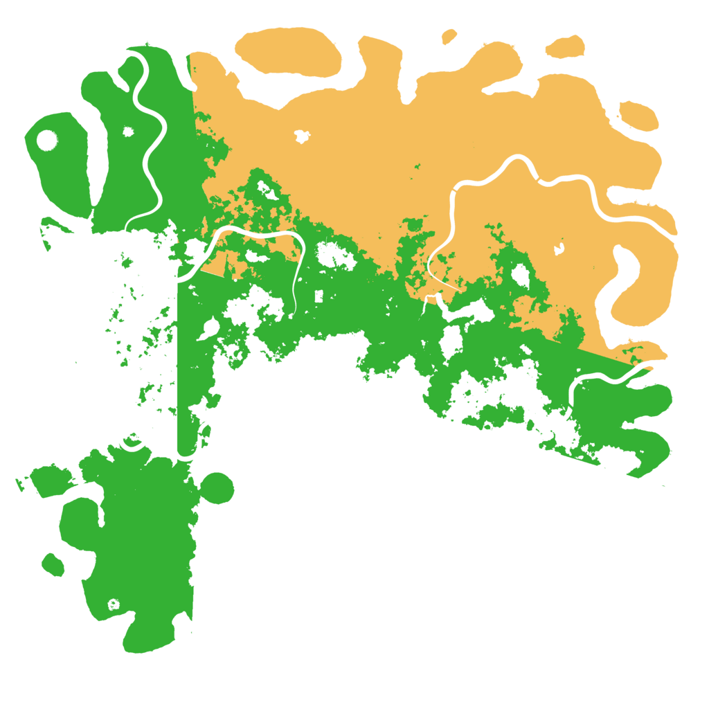 Biome Rust Map: Procedural Map, Size: 6000, Seed: 1746820443