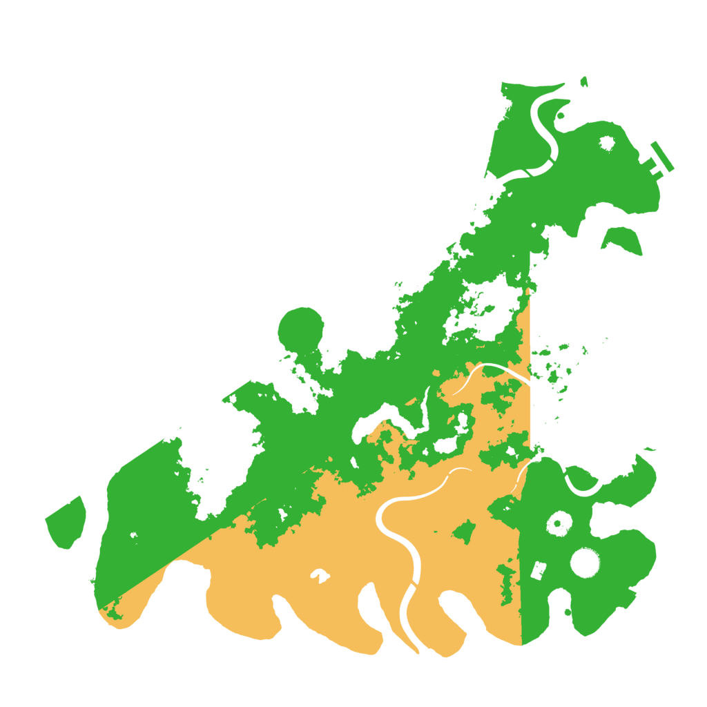 Biome Rust Map: Procedural Map, Size: 4250, Seed: 1097724813