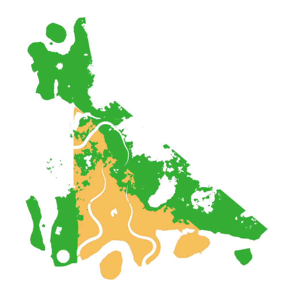 Biome Rust Map: Procedural Map, Size: 4000, Seed: 1255532080