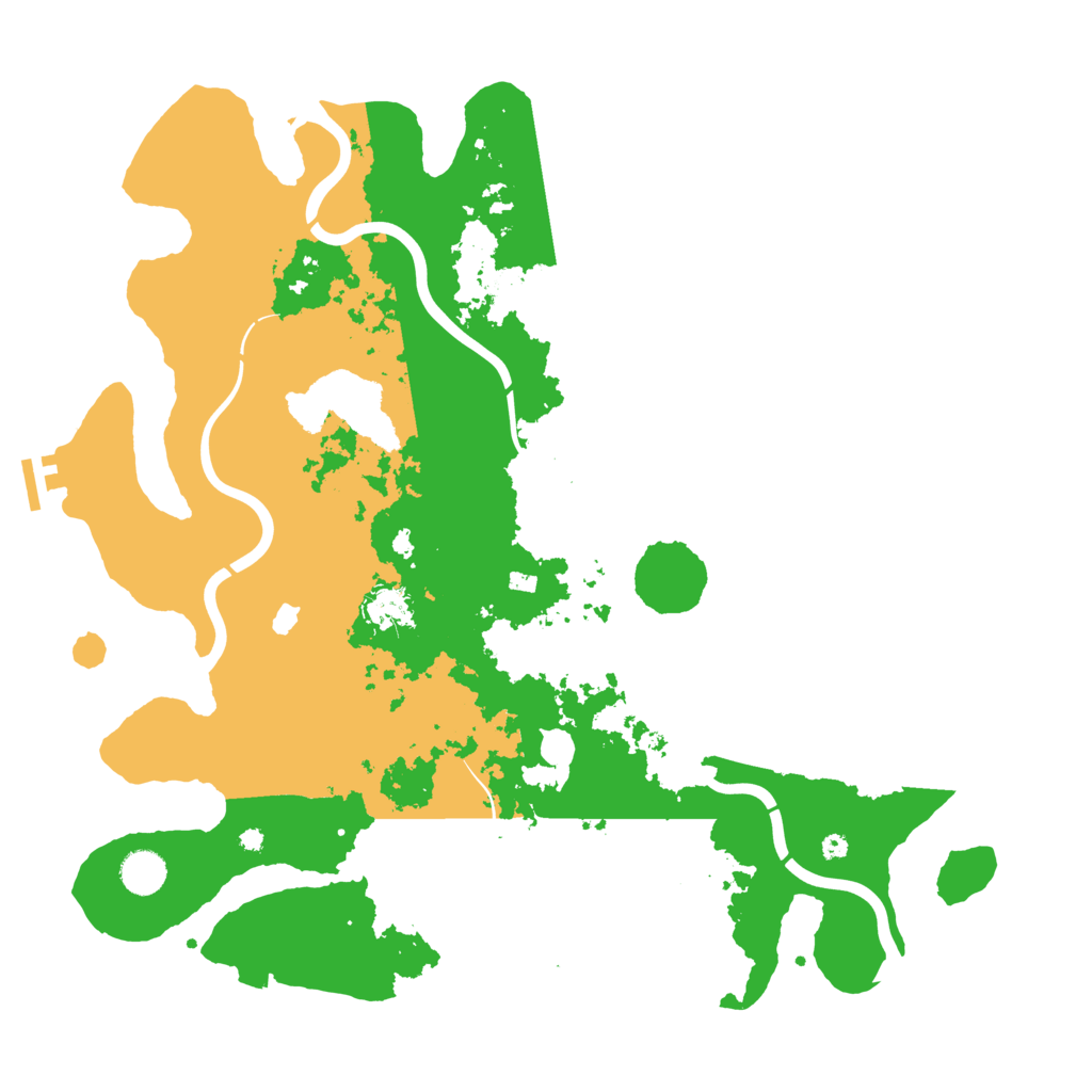 Biome Rust Map: Procedural Map, Size: 4250, Seed: 631279854