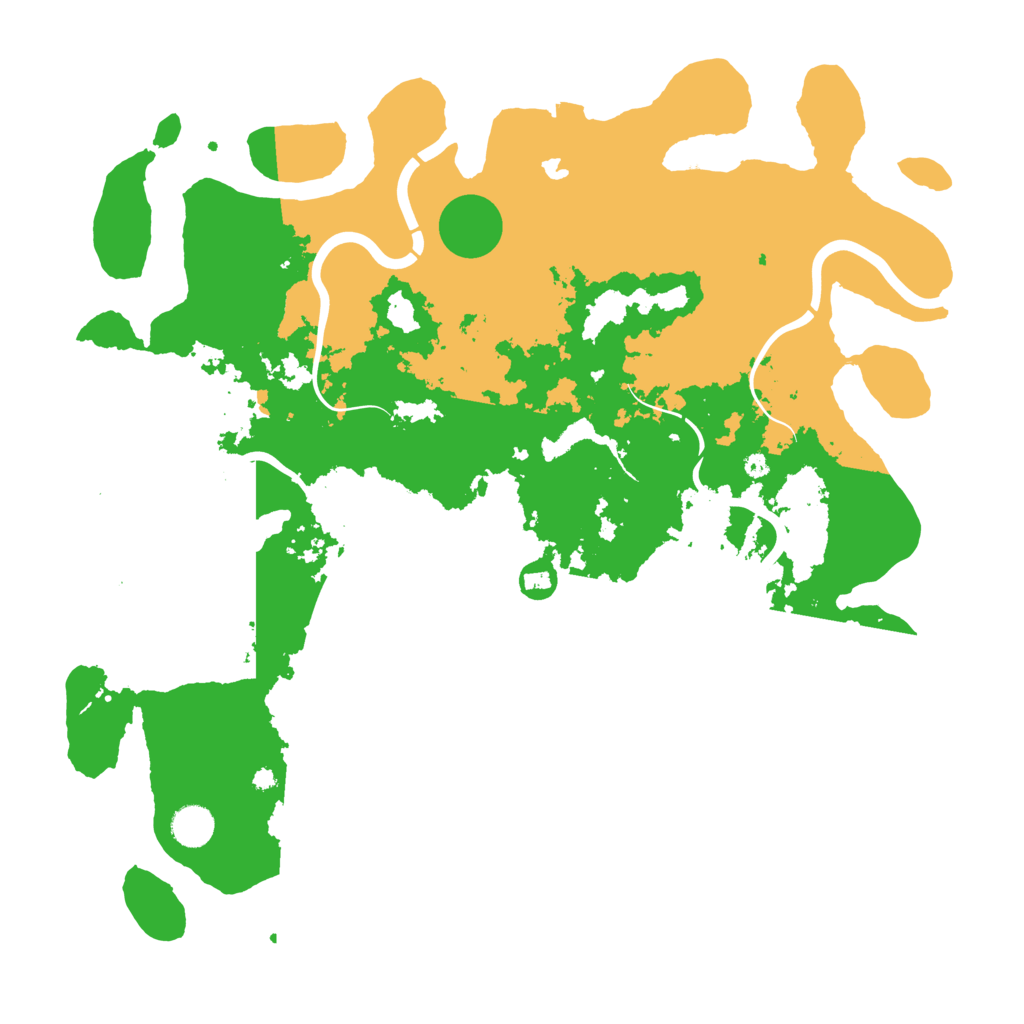 Biome Rust Map: Procedural Map, Size: 4250, Seed: 17122025