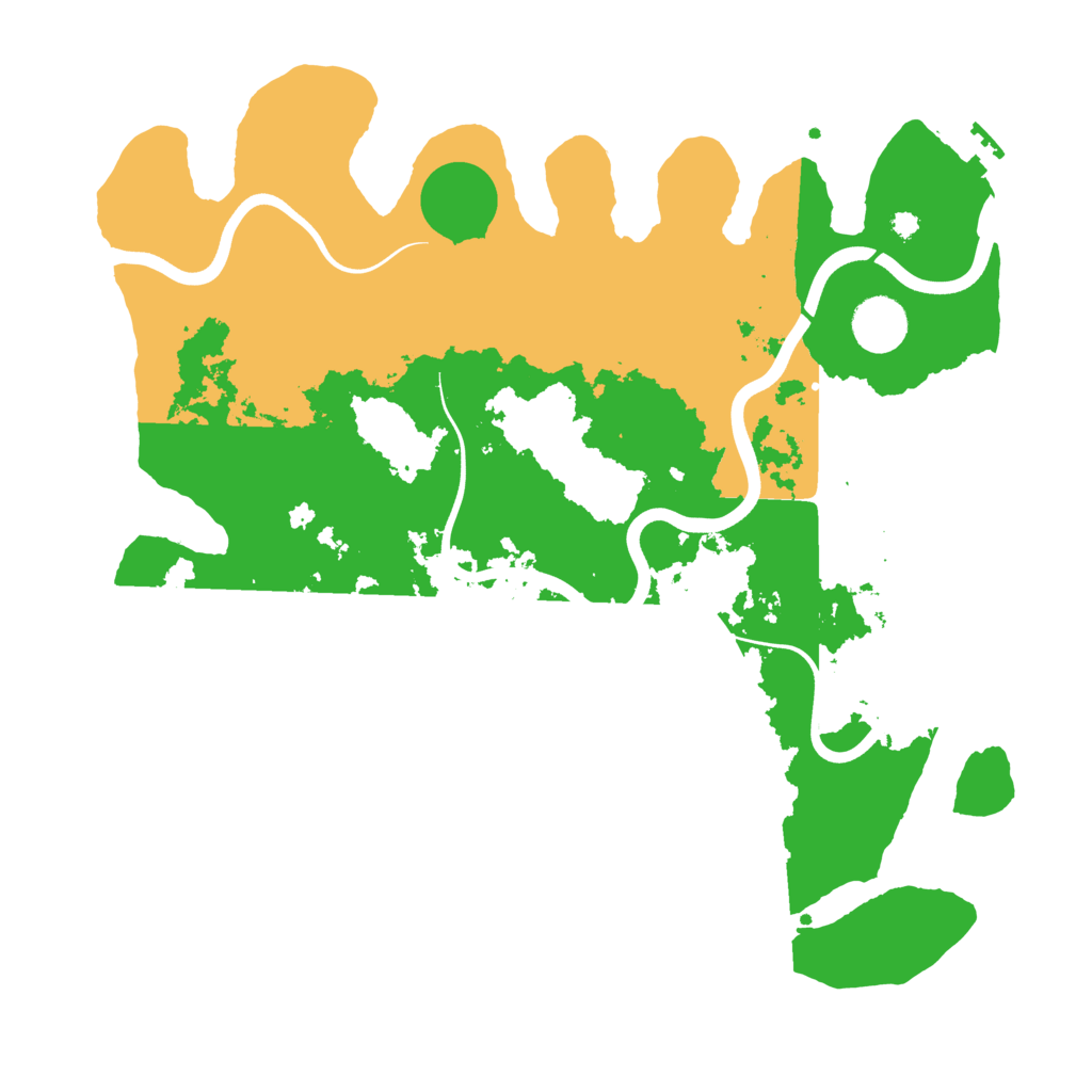 Biome Rust Map: Procedural Map, Size: 3750, Seed: 214874146