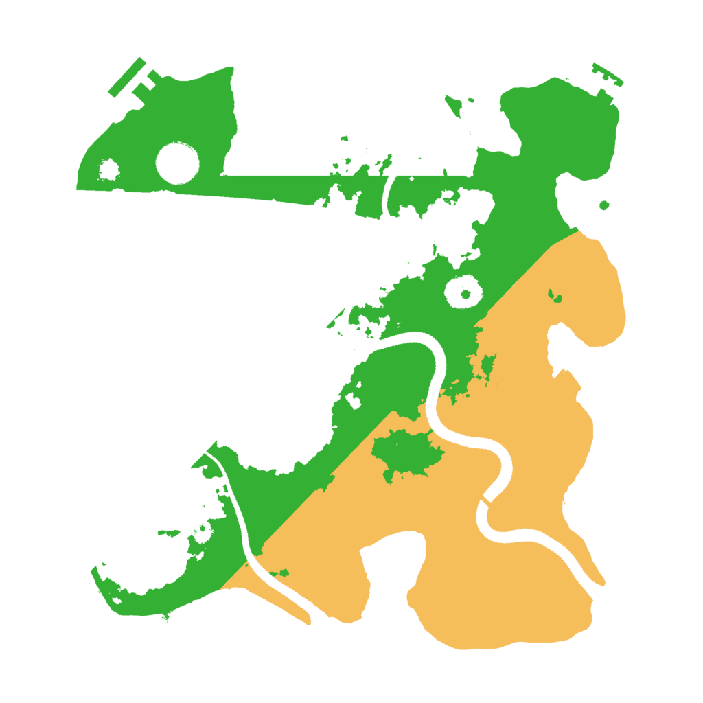 Biome Rust Map: Procedural Map, Size: 3000, Seed: 1147626019