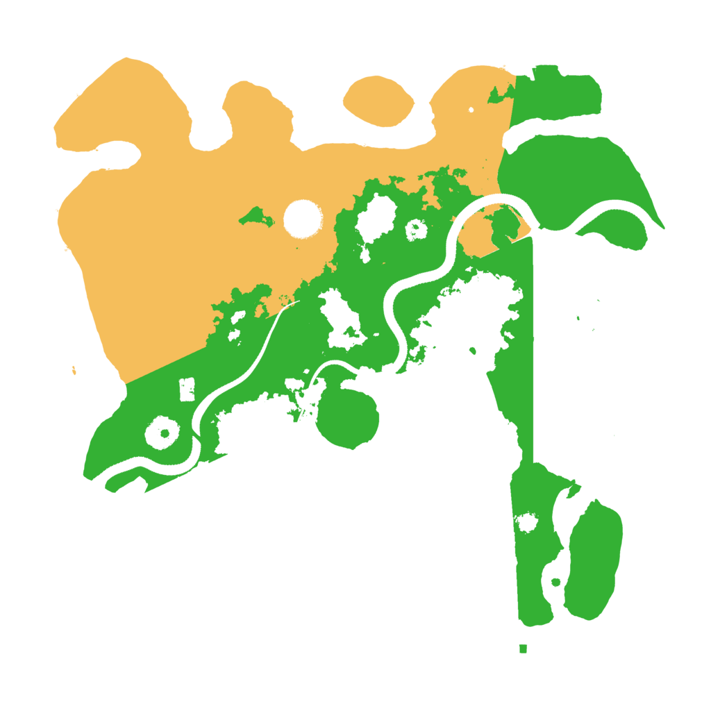 Biome Rust Map: Procedural Map, Size: 3250, Seed: 978765444