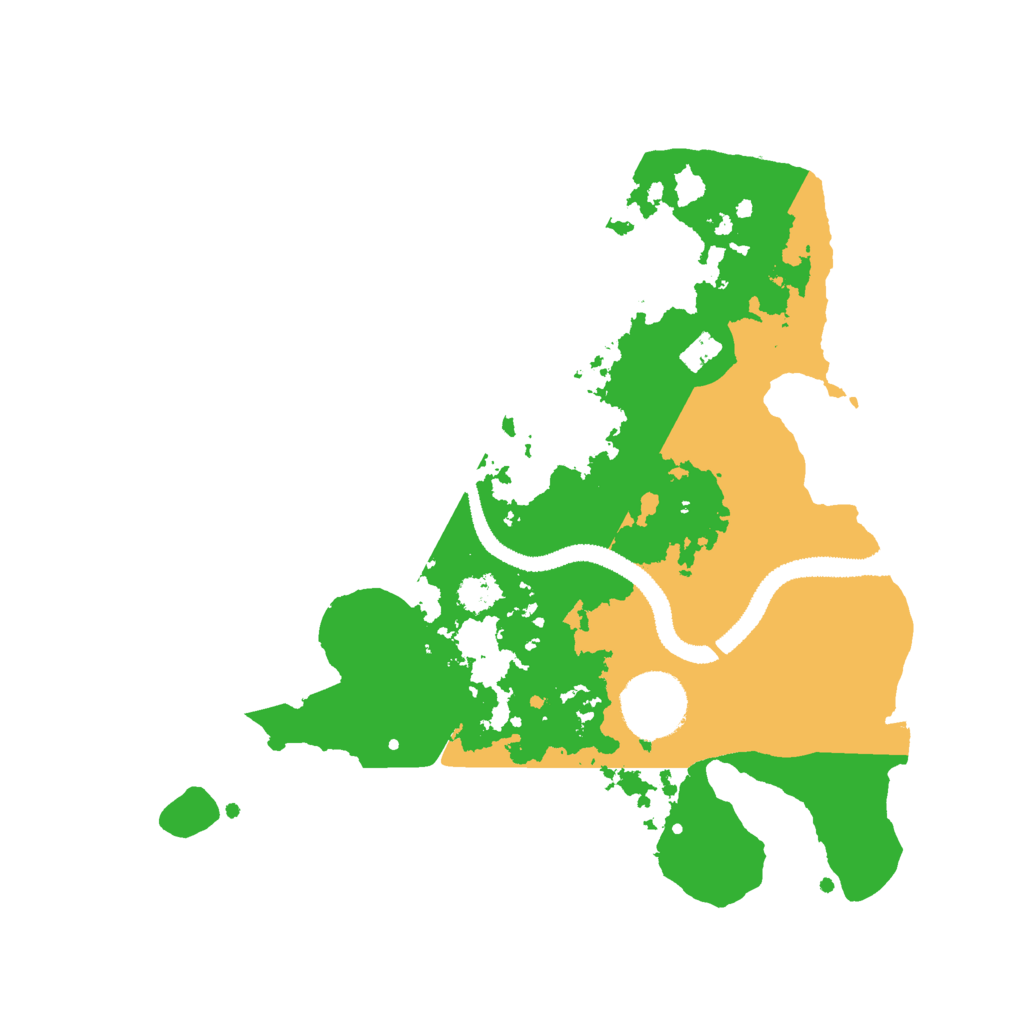 Biome Rust Map: Procedural Map, Size: 2800, Seed: 1525236096