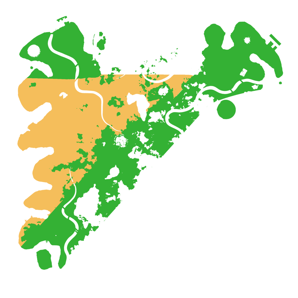 Biome Rust Map: Procedural Map, Size: 4250, Seed: 1203766470