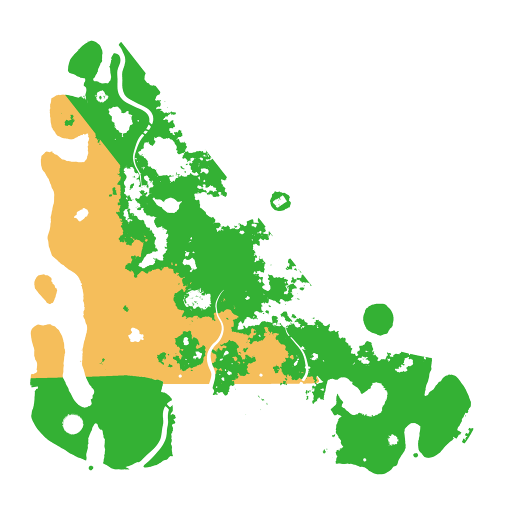 Biome Rust Map: Procedural Map, Size: 4500, Seed: 1286408543