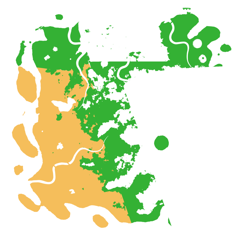 Biome Rust Map: Procedural Map, Size: 4750, Seed: 19122025