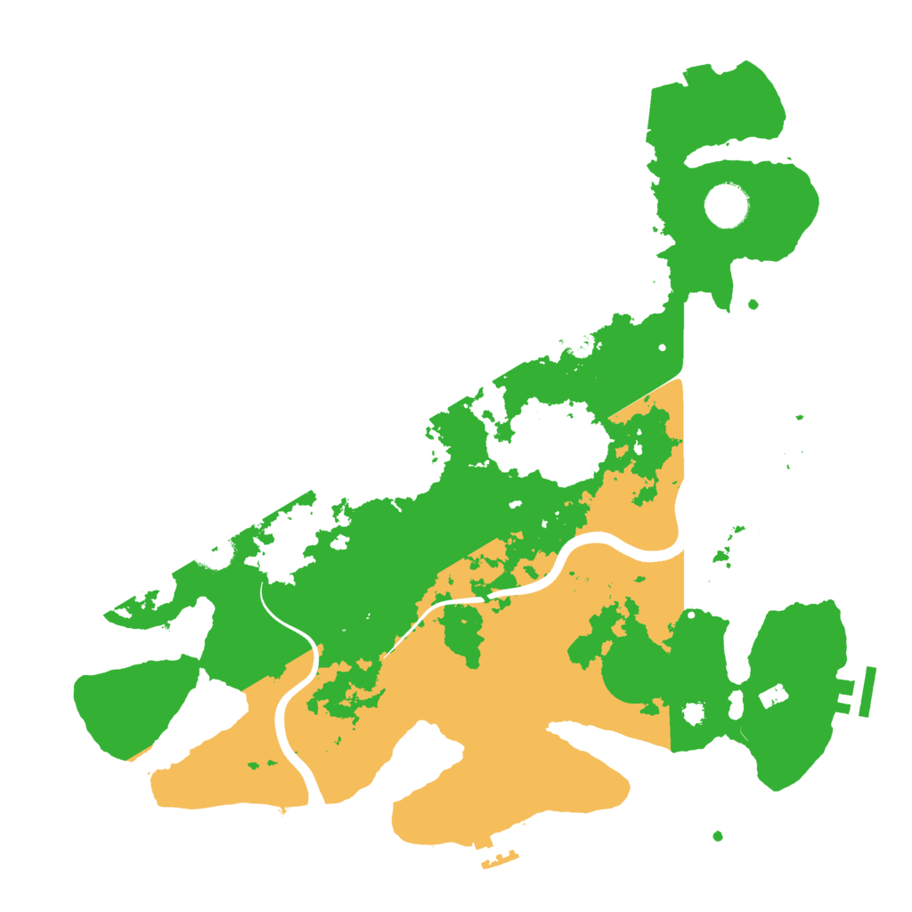 Biome Rust Map: Procedural Map, Size: 3650, Seed: 82898055