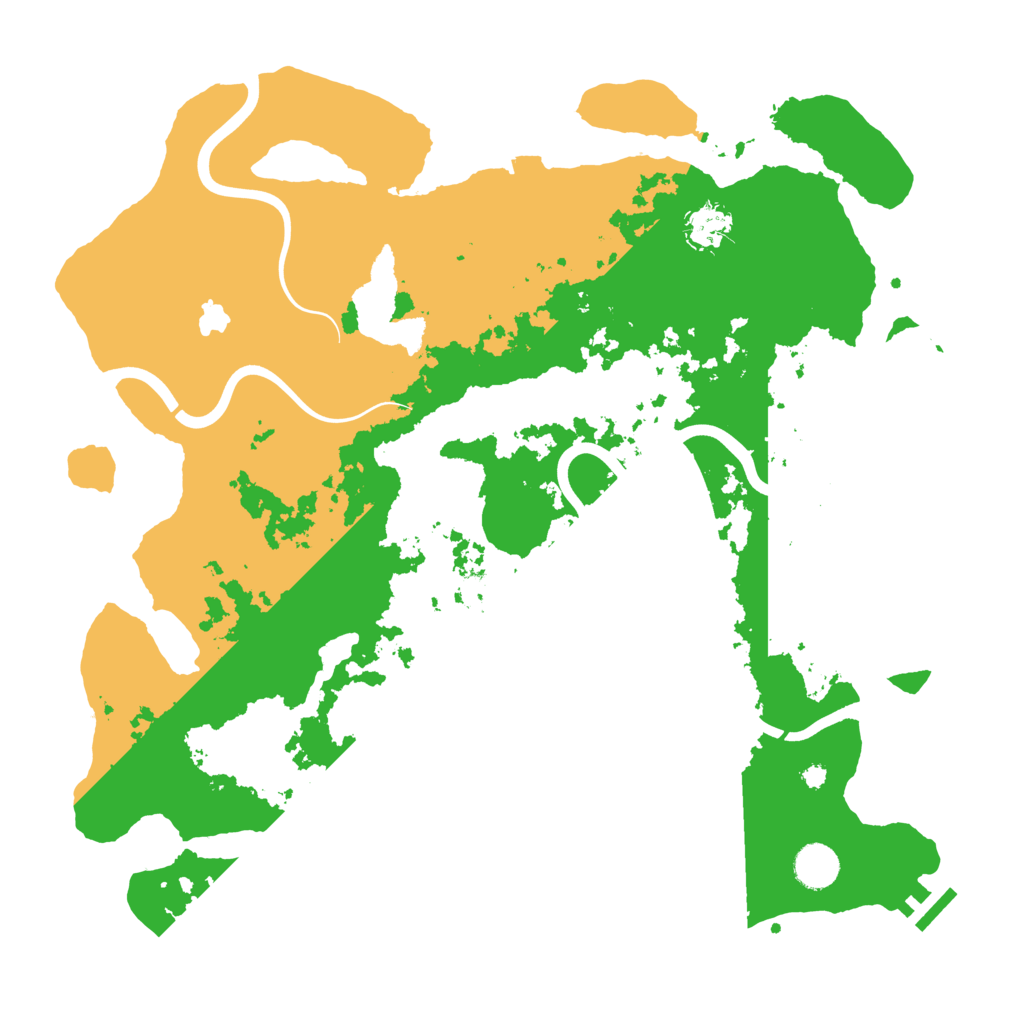 Biome Rust Map: Procedural Map, Size: 4000, Seed: 415757811