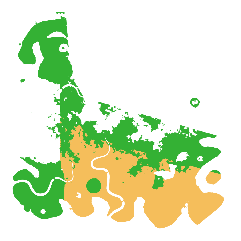 Biome Rust Map: Procedural Map, Size: 4250, Seed: 530505695
