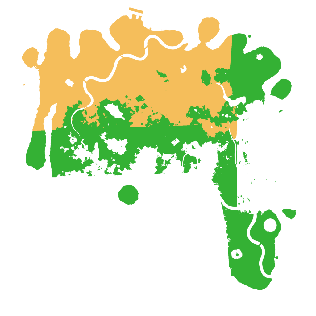 Biome Rust Map: Procedural Map, Size: 4500, Seed: 1773108949