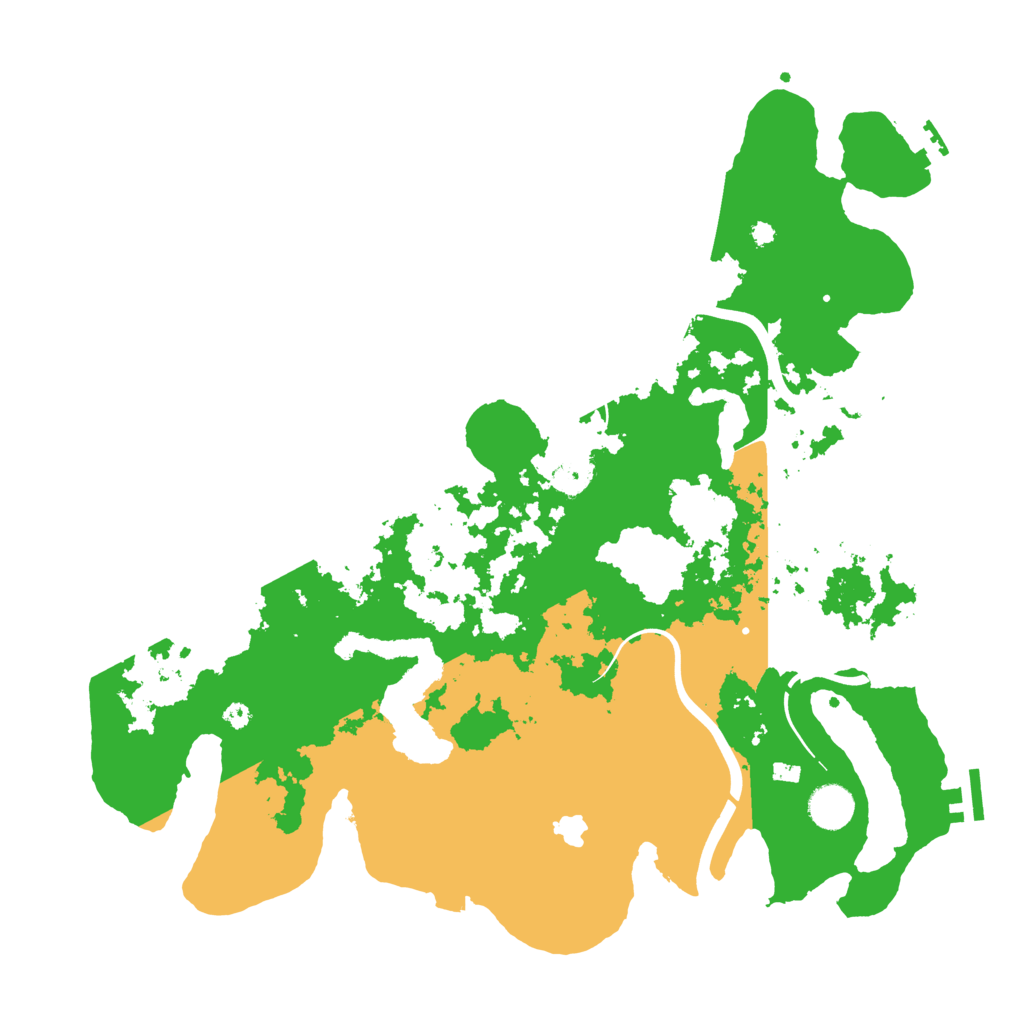 Biome Rust Map: Procedural Map, Size: 4000, Seed: 1105597883