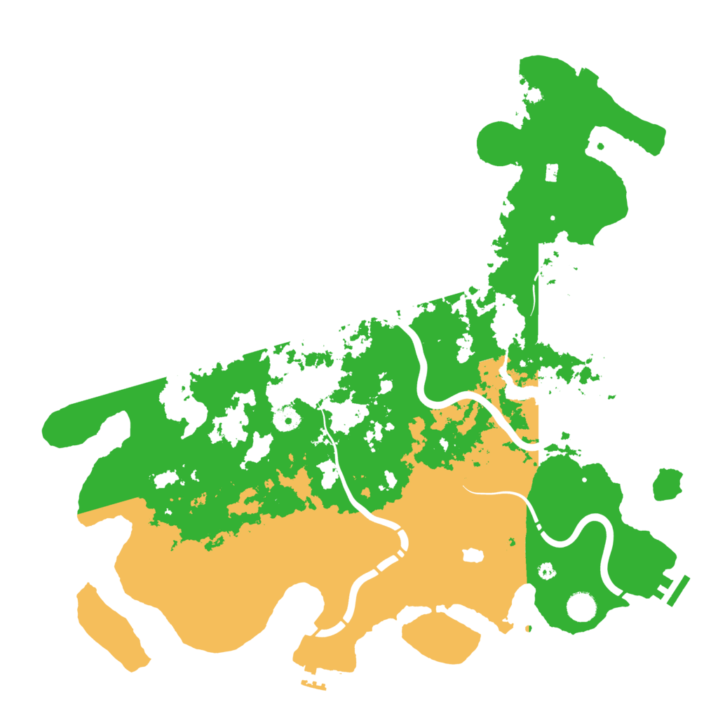 Biome Rust Map: Procedural Map, Size: 4250, Seed: 1581010840