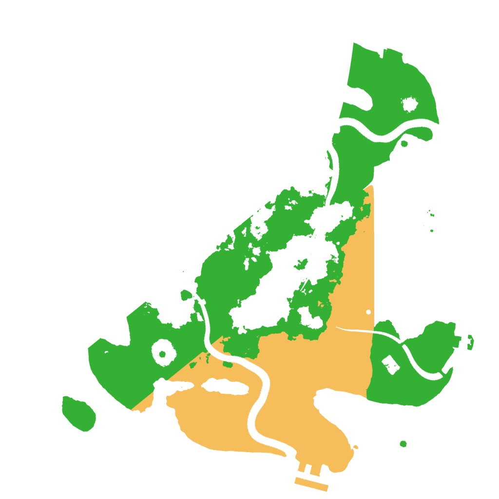 Biome Rust Map: Procedural Map, Size: 3000, Seed: 732415232