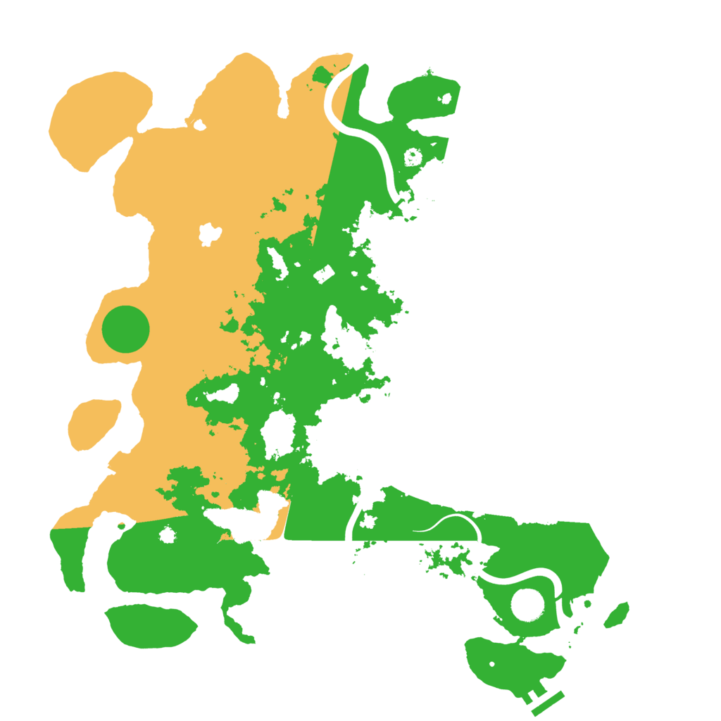 Biome Rust Map: Procedural Map, Size: 4000, Seed: 1710560002