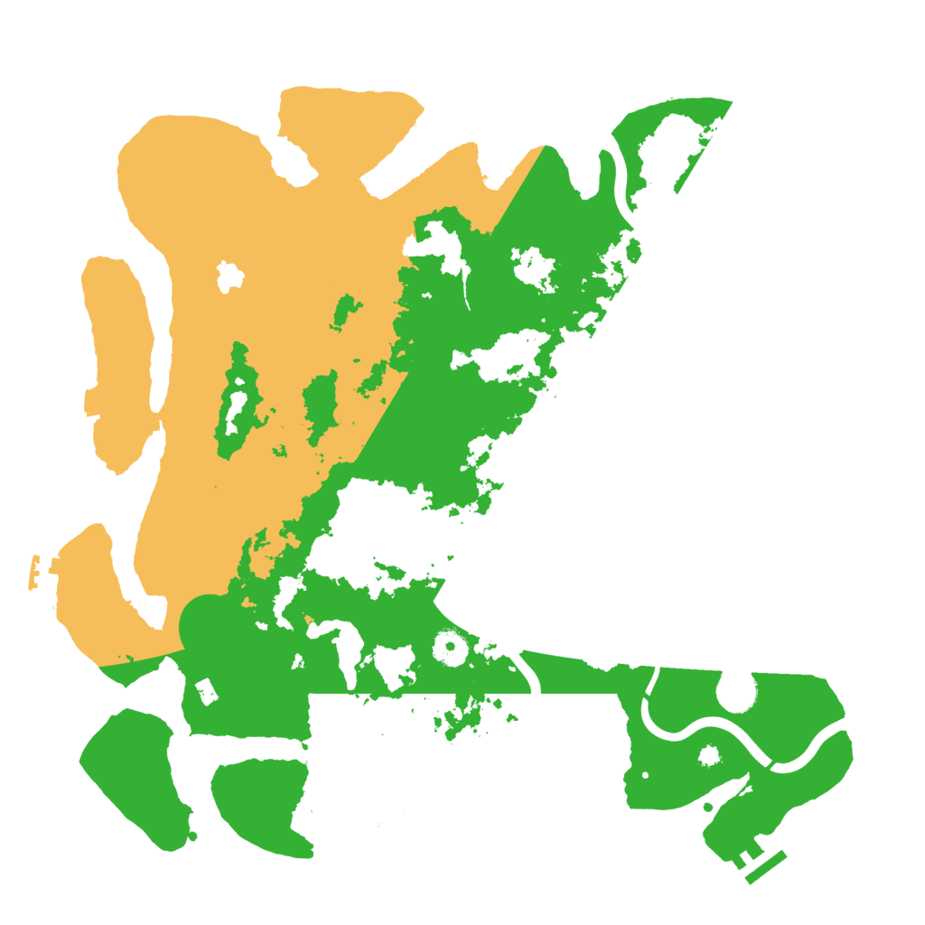 Biome Rust Map: Procedural Map, Size: 4000, Seed: 502906986