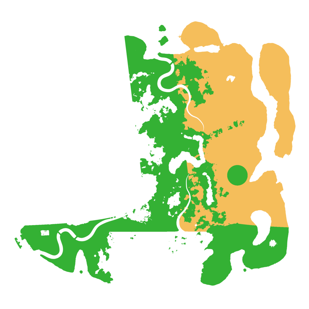 Biome Rust Map: Procedural Map, Size: 4000, Seed: 1812259