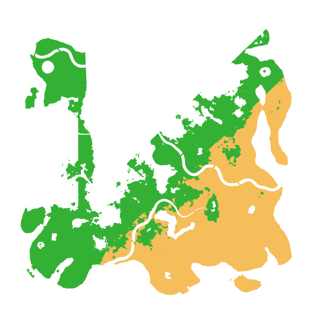 Biome Rust Map: Procedural Map, Size: 4500, Seed: 915776730
