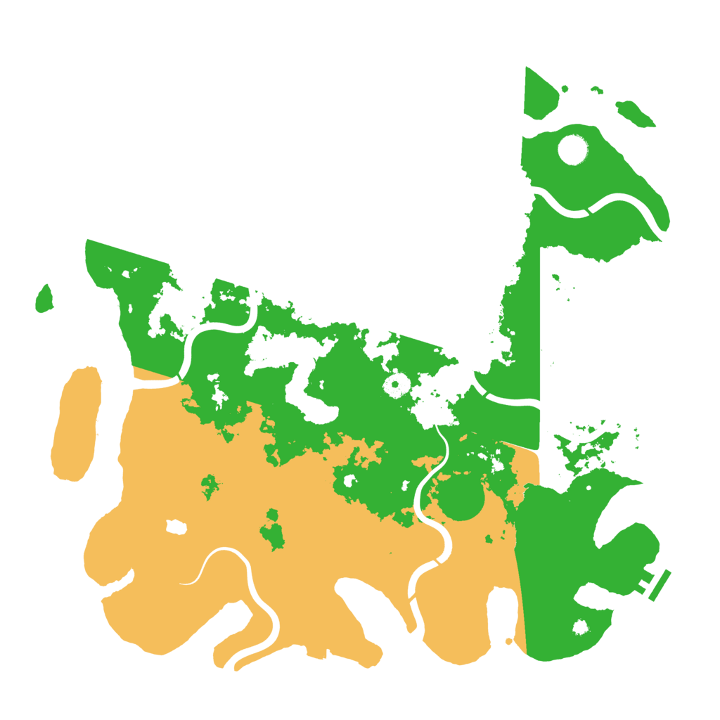 Biome Rust Map: Procedural Map, Size: 4250, Seed: 290850751