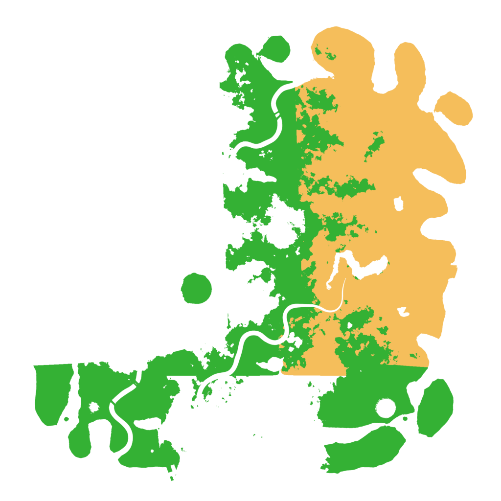 Biome Rust Map: Procedural Map, Size: 4500, Seed: 1529114540