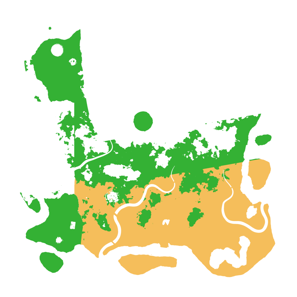 Biome Rust Map: Procedural Map, Size: 4250, Seed: 609192910