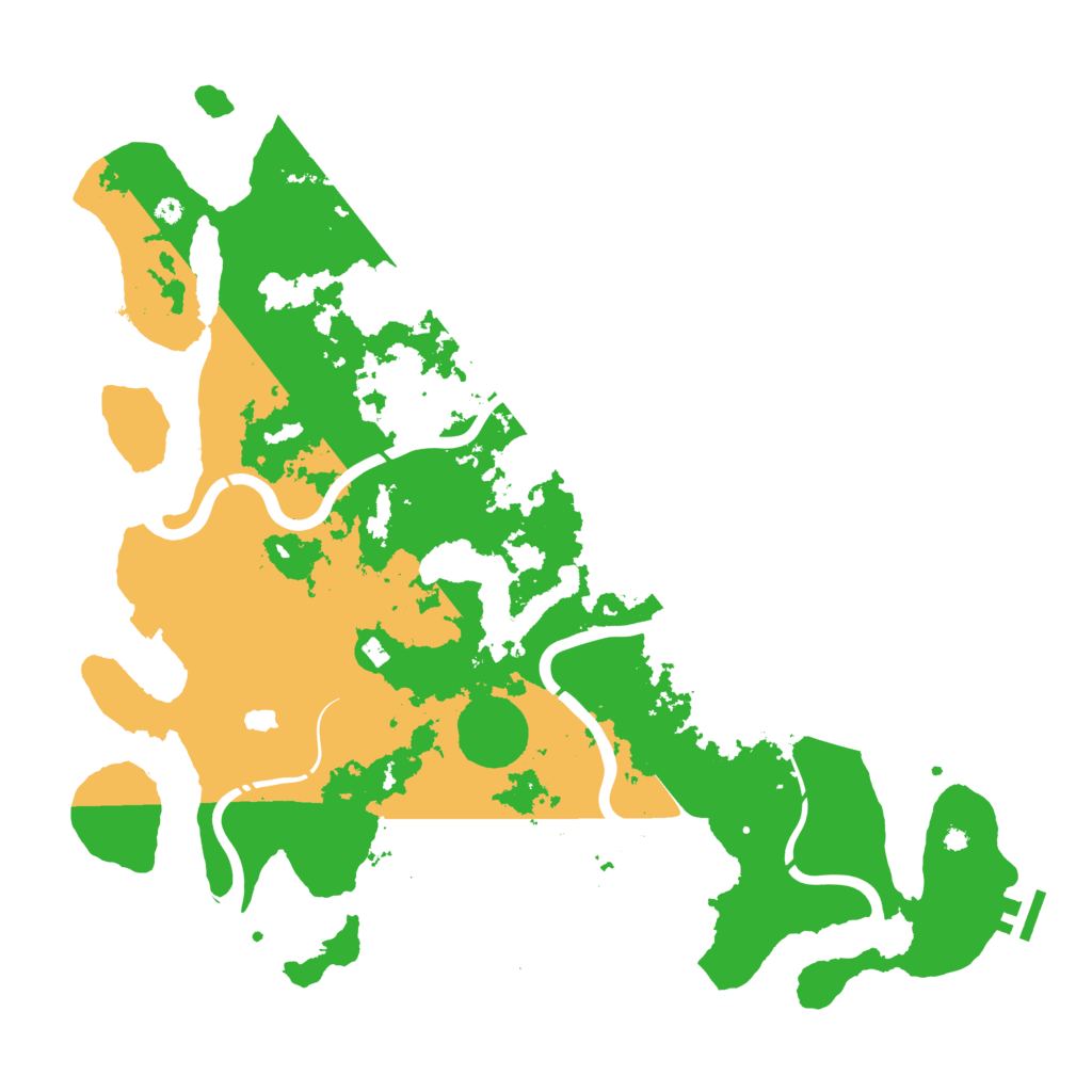 Biome Rust Map: Procedural Map, Size: 4250, Seed: 1978214890