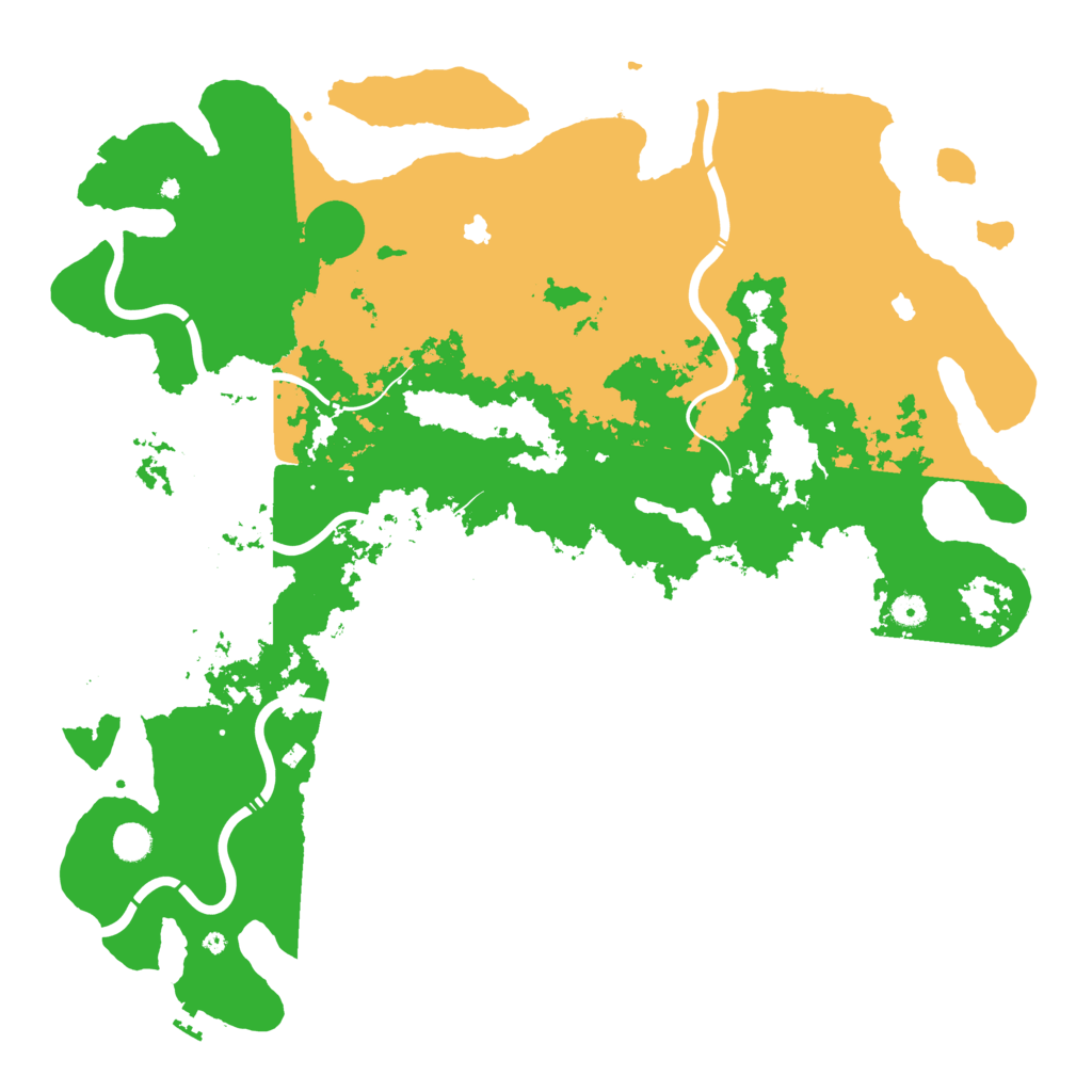 Biome Rust Map: Procedural Map, Size: 5000, Seed: 819309229