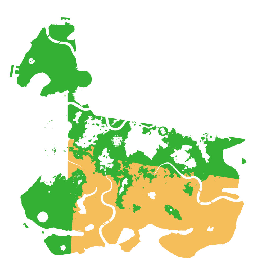 Biome Rust Map: Procedural Map, Size: 4500, Seed: 902489420