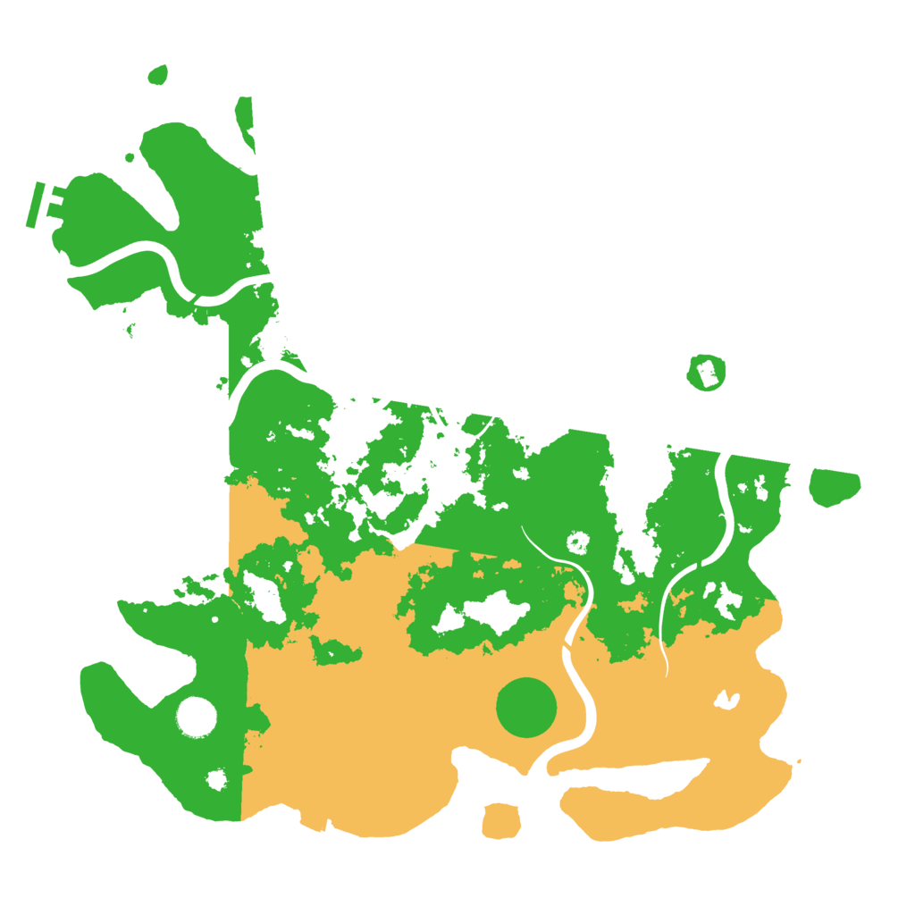 Biome Rust Map: Procedural Map, Size: 4000, Seed: 85667895