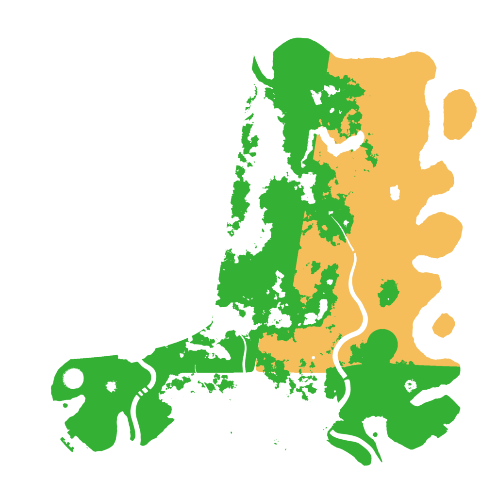 Biome Rust Map: Procedural Map, Size: 4250, Seed: 1690150581