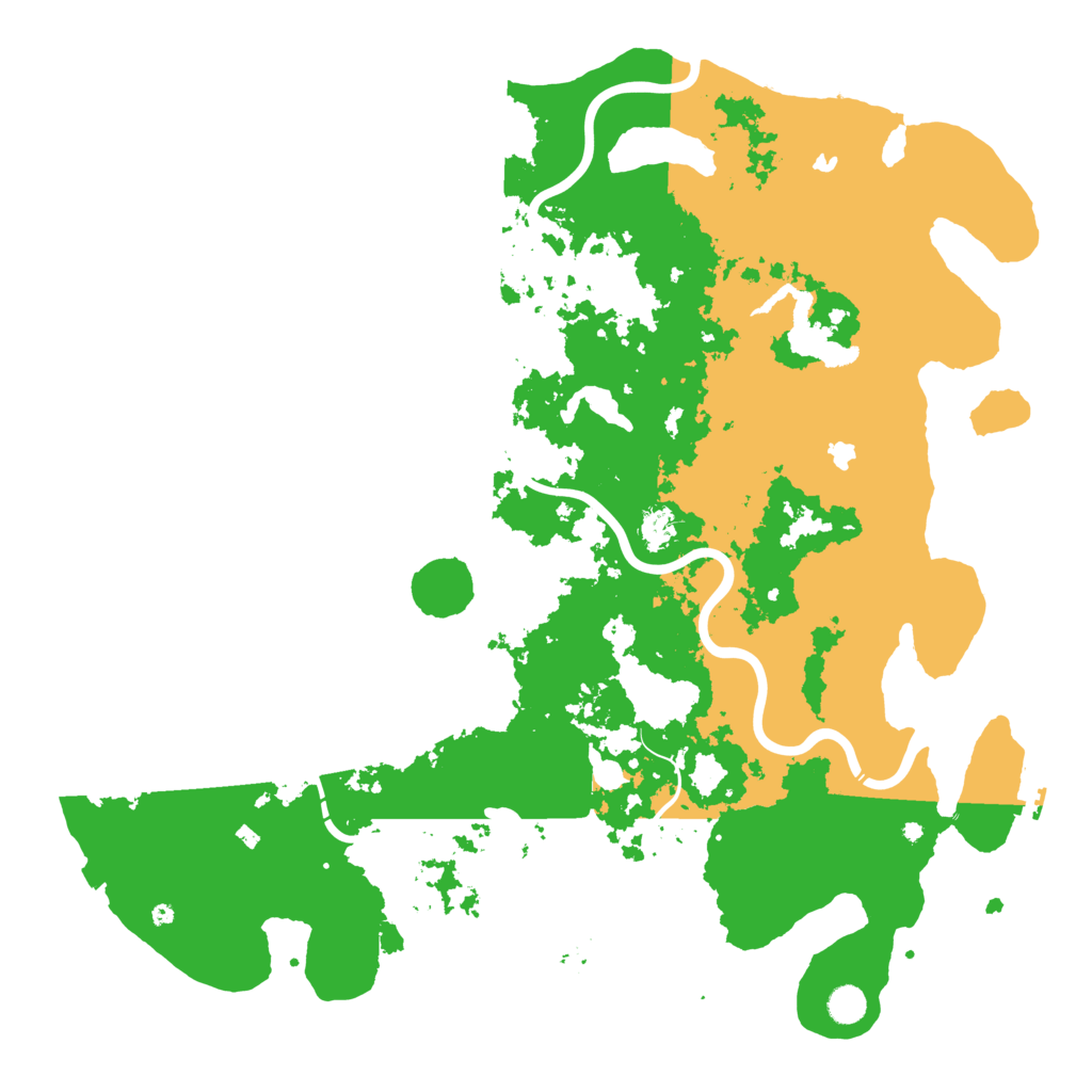 Biome Rust Map: Procedural Map, Size: 5000, Seed: 511086215