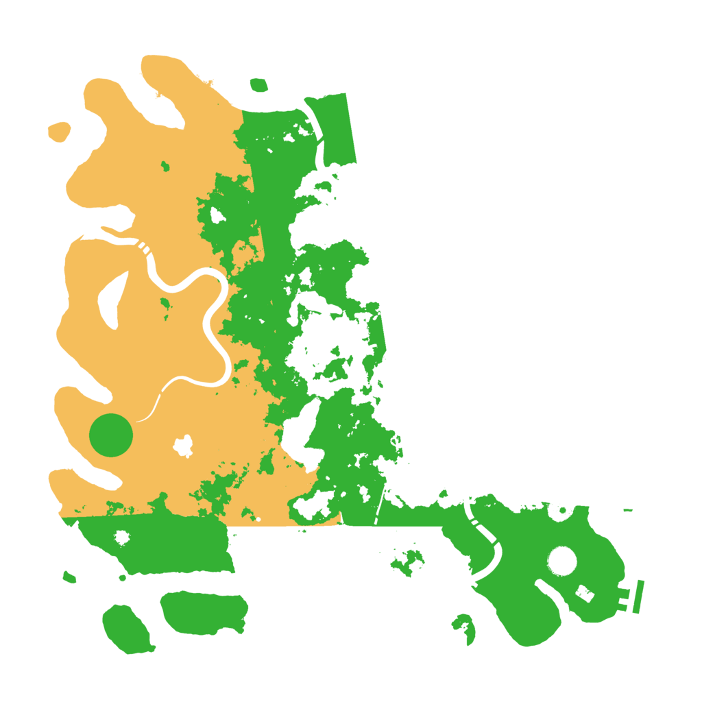 Biome Rust Map: Procedural Map, Size: 4250, Seed: 1836115682