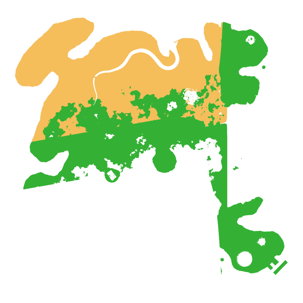 Biome Rust Map: Procedural Map, Size: 3500, Seed: 1770346644