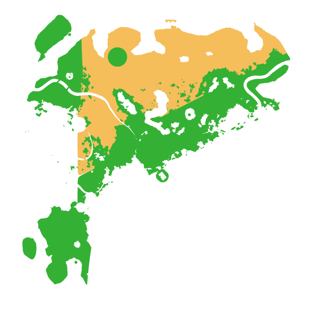 Biome Rust Map: Procedural Map, Size: 4250, Seed: 302012542