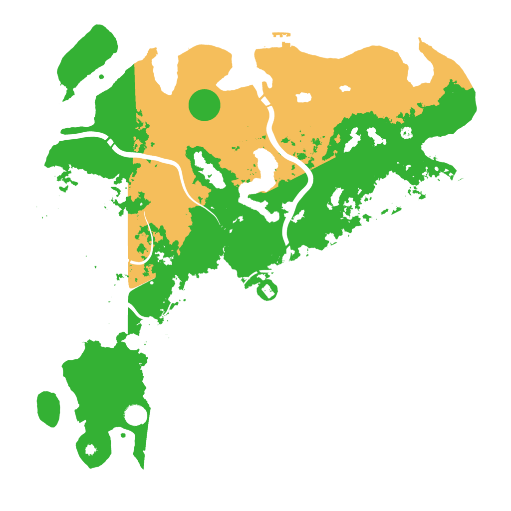 Biome Rust Map: Procedural Map, Size: 4250, Seed: 302012542